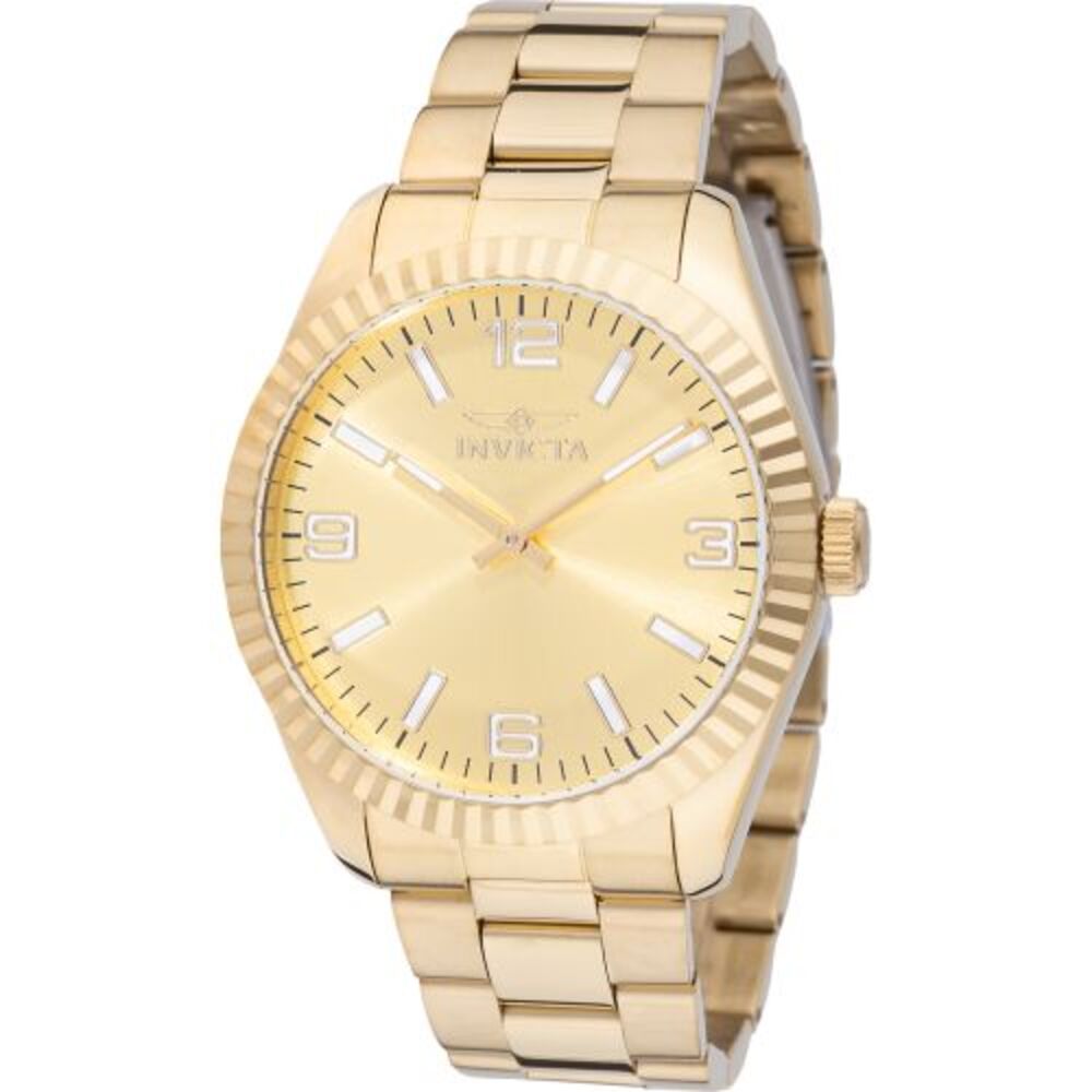 Invicta Men's Specialty Gold Dial Watch - 49682